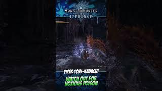 3 TIPS TO VIPER TOBI-KADACHI : MONSTER HUNTER WORLD ICEBORNE #shorts #fyp