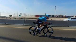 Ironman 70.3 in Dubai with Alexandr Vinokurov