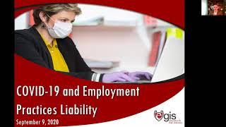 Egis Webinar: Covid-19 and Employment Practices Liability