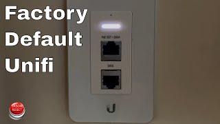 How To Factory Reset Unifi Access Point To Default