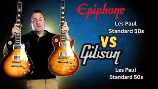 Epiphone Les Paul Standard 50s VS Gibson Les Paul Standard 50s