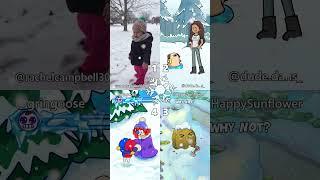 Choose the best Snow Meme animation!  rachelcampbell3014 dude.dans_ gringoose HappySunflower #meme