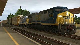 Railfanning in Trainz 12 - CSX in Florida