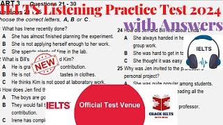 IELTS Listening Actual Test 2024 with Answers | 08.11.2024