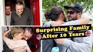 10 YEARS LATER I'm FLYING to ENGLAND to SURPRISE MY FAMILY! *EMOTIONAL REUNION