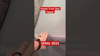 “Flated” Truck Bed Topper #sema2023