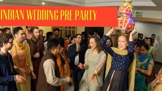 The Best Sangeet Pre-Wedding Party! | Foreigners at Indian Wedding  | 4K