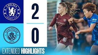 EXTENDED HIGHLIGHTS | CHELSEA 2-0 MAN CITY | City suffer defeat at Stamford Bridge | WSL