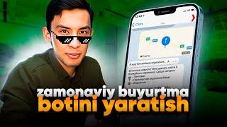 Eng zamonaviy buyurtma botini yaratish | Ecommerce bot "Robosell"