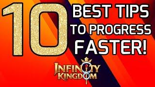 BEST TIPS! Progress Faster In Infinity Kingdom!