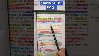 70-BIOTECHNOLOGY:PRINCIPLES AND PROCESSES NCERT BASED QUESTION PRACTICE#AIIMS DELHI MOTIVATION#NEET