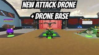 NEW ATTACK DRONE AND DRONE BASE IN MILITARY TYCOON