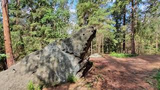 Wanderung in Hohnstein und Umgebung. Sächsische Schweiz. Burg Hohnstein.