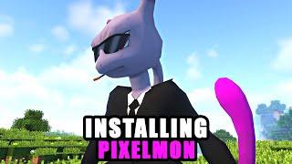 How to Install Pixelmon + Cobblemon in 39 seconds