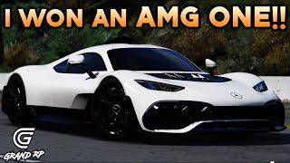 I WON AN AMG PROJECT ONE IN GTA 5 RP!! | Grand RP