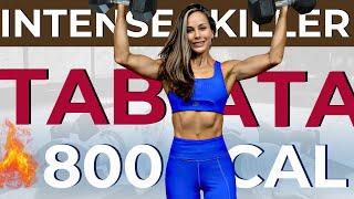 55-MIN FAT KILLER TOTAL BODY TABATA WORKOUT (build lean muscle, lose weight fast + burn belly fat)