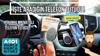 A 101 PİRANHA 5419S MIKNATISLI ARAÇ İÇİ TELEFON TUTUCU - IZGARA TİP