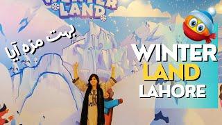 Winter Land Bahria town Lahore|| Winterland Lahore @tanias-life