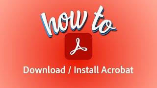 How to Download Adobe Acrobat Pro DC