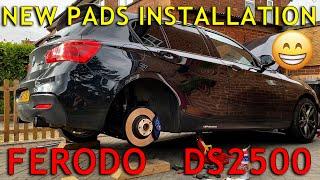 Ferodo DS2500 Installing new brake pads on BMW F20 M135i M140i