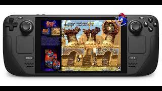 This is how a Steam Deck running Launchbox Bigbox would look [Neo Geo Emulator: KOF, Metal Slug]