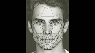 Golden Chiseled Male Face V2.0 -  Golden Ratio Facial Proportions - (Morphic Field)