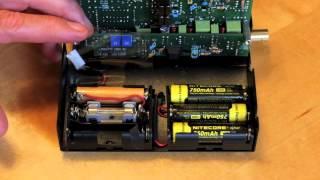 Using Lith-Ion batteries in an Elecraft KX-1 for more RF output