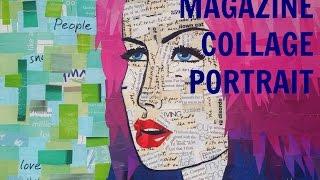 Magazine Collage Portrait Tutorial