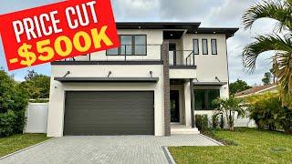 Inside a South Tampa Florida New Construction Luxury Home For Sale with an Insane Price Cut!