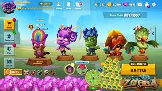 Zooba Game Squad Betsy Caly Donna Earl Steve 20 Trophies League Gameplay