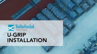 Nordic Traction Group - Tellefsdal Kjetting U-Grip Installation