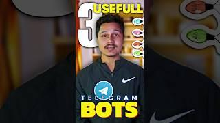 3 Best Telegram Bots  #telegrambots #backgroundremover