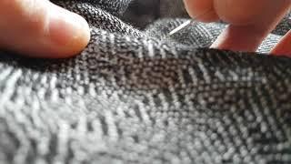 Fixing a pull on Vanamo woven wrap
