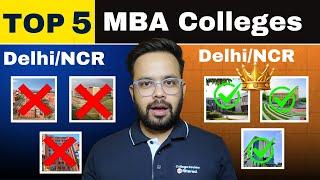 Best MBA Colleges in Delhi/NCR | No One Talks About – Don't Miss These Best Choices!