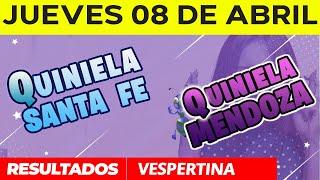 Resultados Quinielas Vespertinas de Santa Fe y Mendoza Jueves 8 de Abril