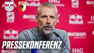 Heute haben wir die richtige Antwort gegeben | PK nach RB Leipzig - FC Augsburg | Bundesliga