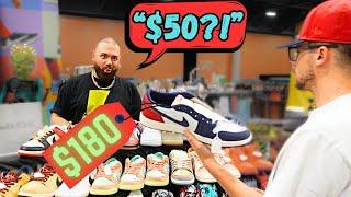 Trading Up From $50 to Jordans In 18 Minutes! | SNEAKER TRADE UP CHALLENGE