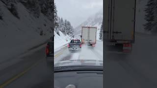 Pickup BULLIES Truck on Ice... And This Happens