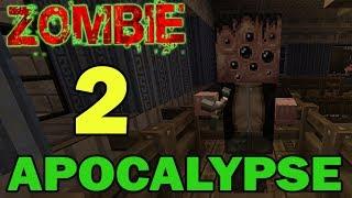 ч.02 Прохождение карты Minecraft - Zombie Apocalypse (миссия 2)