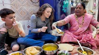  Indian Lady Invites Me To Eat in Her Home | MAHARASHTRA DISHES!