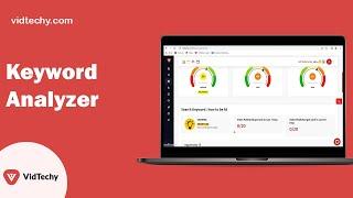 What is Keyword Analyzer in VidTechy?