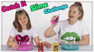 CATCH SLIME CHALLENGE ! Funny Slime Video ! Making Slime !