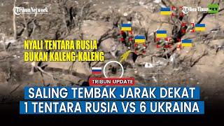 FULL! Pertempuran Jarak Dekat, Marinir Rusia Seorang Diri Tembaki 6 Tentara Ukraina di Parit