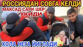 УЧ ЕТИМ КИЗЛАР УЙИДА...ХОТАМЖОН БИЗНИ ЯНА КУЛЛАДИ...(ОХУНОВ ТВ)