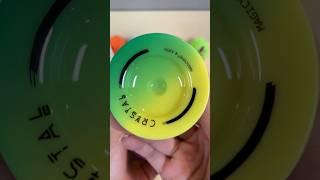 Finger Spin Yoyo #unboxing #crystal #yoyo #magicyoyo #fypシ #fyp #trending #like