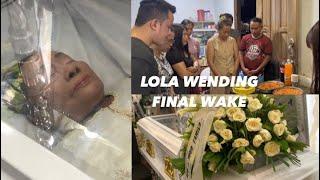 LOLA WENDING FINAL WAKE | LAST VIGIL