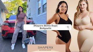 Amazon Skims dupe!!! Are They BETTER!? | SHAPERX Bodysuit Try On Haul