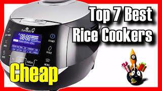  TOP 7 BEST Budget Rice Cookers to Buy on Amazon [2024][Cheap] Asian / Japanese / For Daly Use