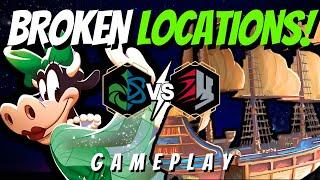 LOCATIONS DESTROY THIS META! | Emerald Sapphire vs Ruby Steel | #Lorcana | #Gameplay