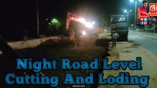 road cutting and loading Tata zaxis 220 Excavator Pocalen mashin  operating Kishore Rana